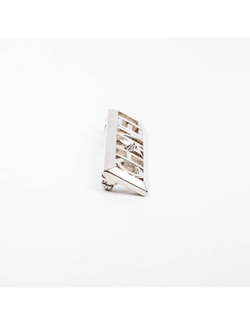 Broche "Paris-Dallas" dorée