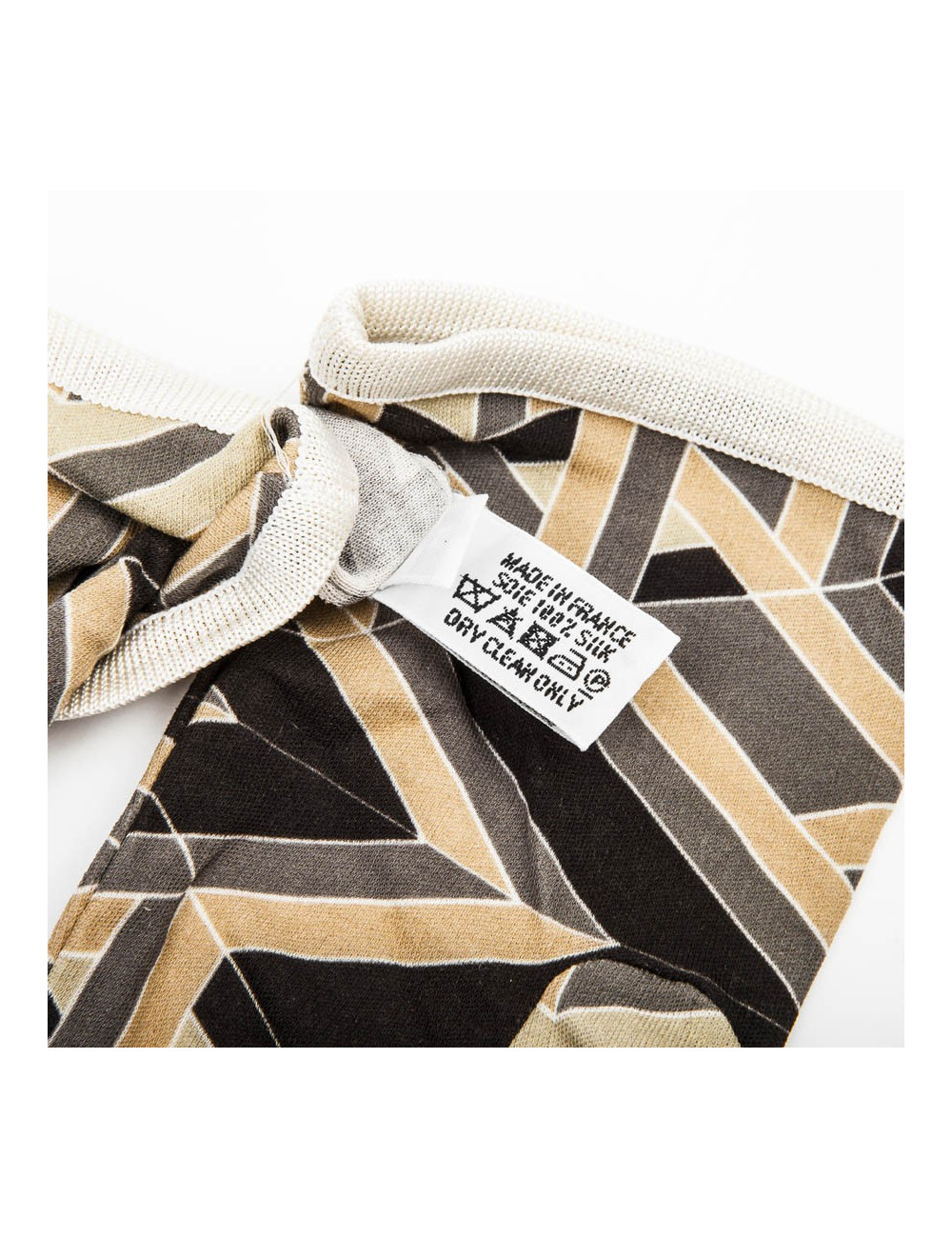 Gants HERMES emblème "carré cube