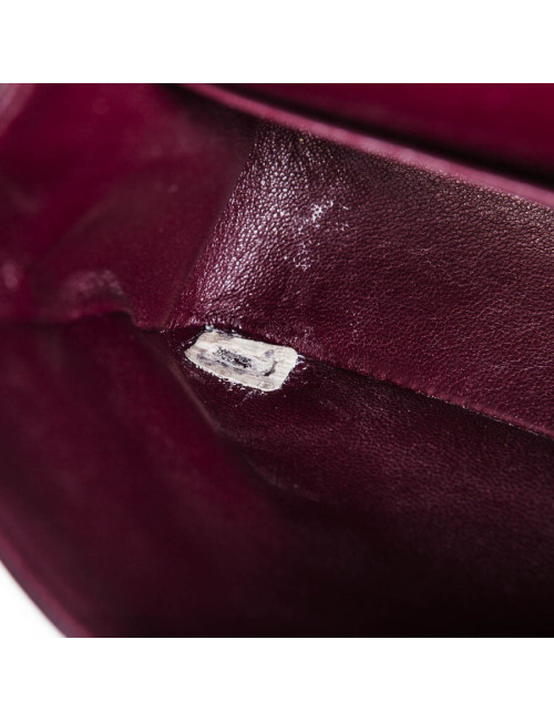 Sac timeless CHANEL en cuir d'agneau noir 