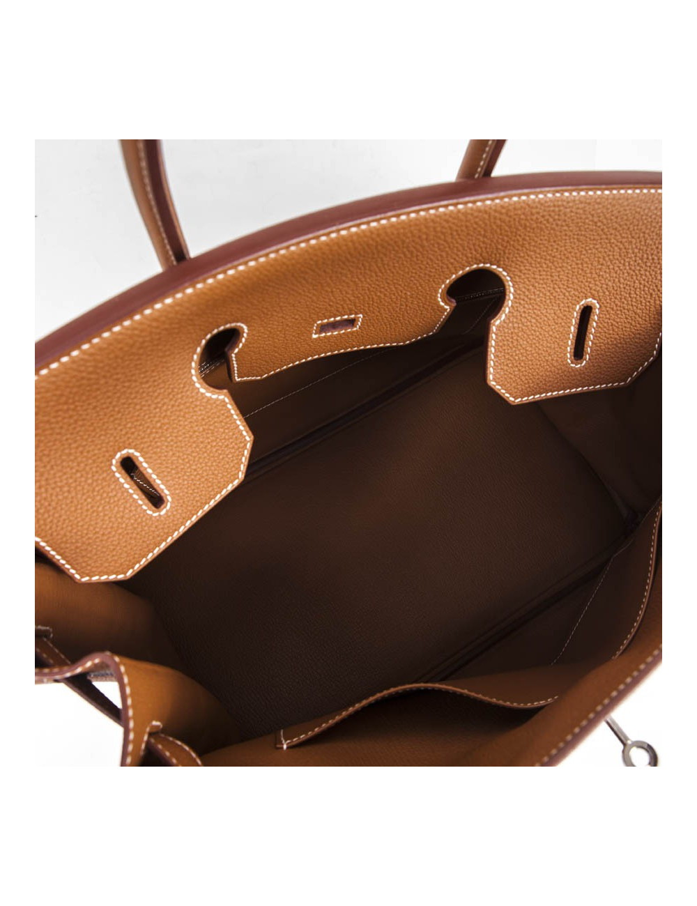 sac Birkin 35 HERMES  cuir togo gold