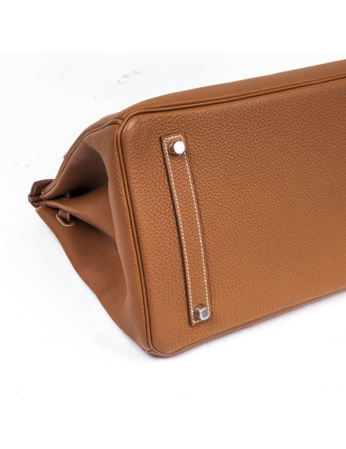 sac Birkin 35 HERMES  cuir togo gold