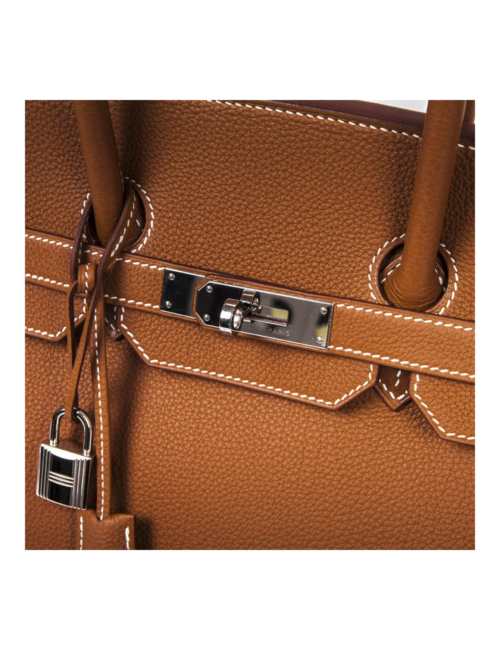 sac Birkin 35 HERMES  cuir togo gold