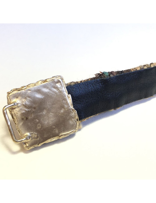 Belt "Paris-Edinburgh" CHANEL Brown Plaid