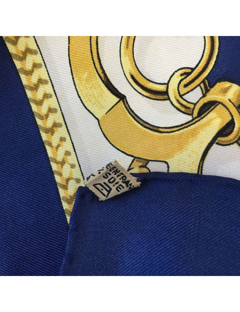 Carré HERMES 90 x 90 "Equitation japonaise"