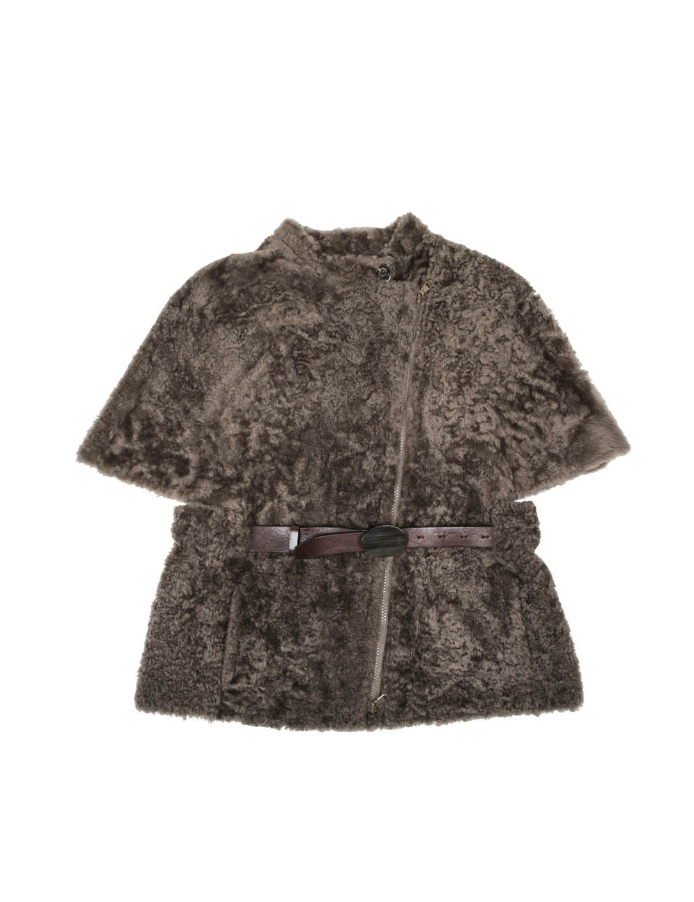 Veste BRUNELLO CUCINELLI en mouton marron T38