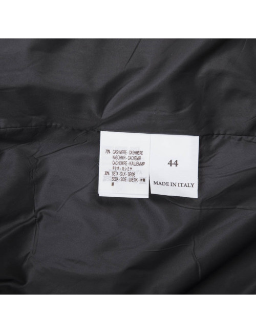 BRUNELLO CUCINELLI sleeveless vest in gray cashmere size 40FR