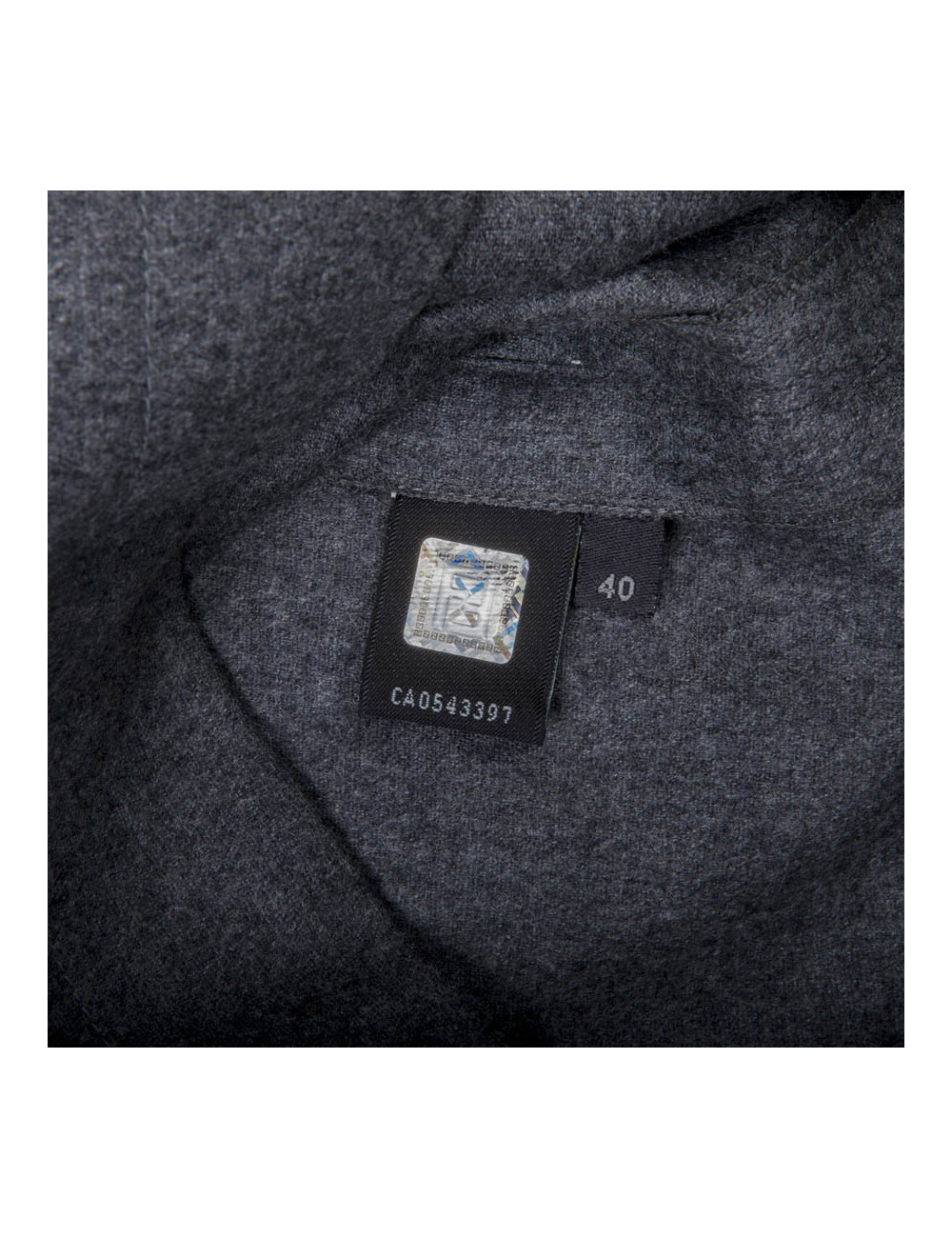 Blouse FENDI T 36 FR flanelle grise