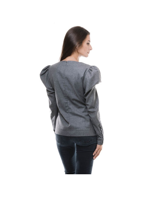 Blouse FENDI T 36 FR flanelle grise