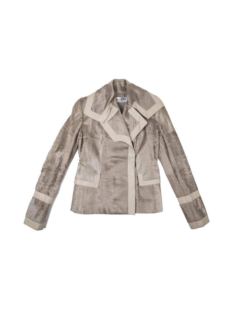 Veste CHRISTIAN DIOR  T36 en cuir d'agneau 