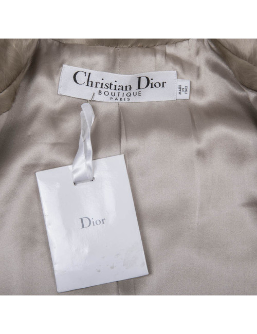 Veste CHRISTIAN DIOR  T36 en cuir d'agneau 