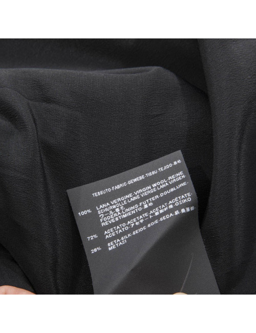 Manteau BALENCIAGA en laine noire T40