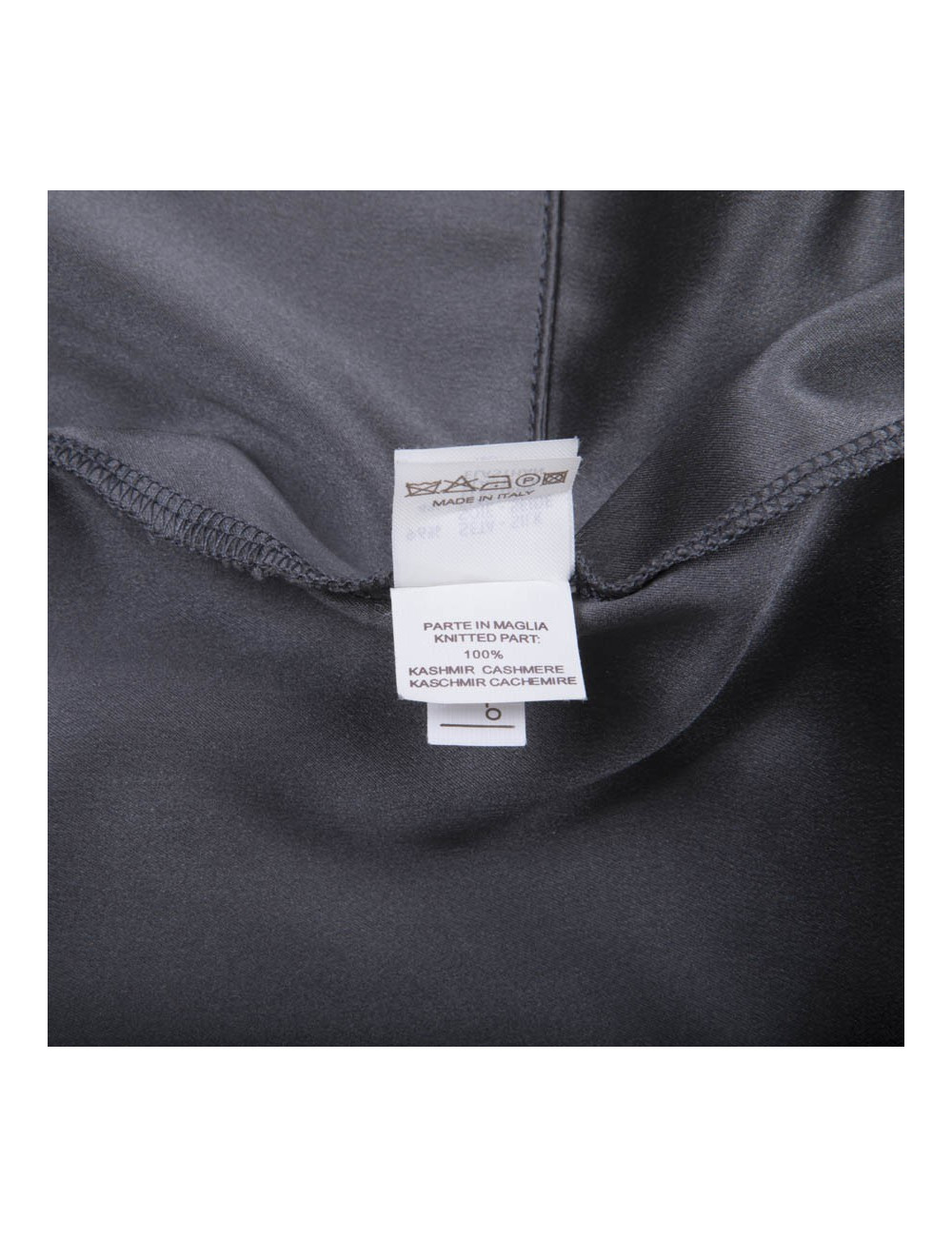 Robe BRUNELLO CUCINELLI T 36 en soie grise