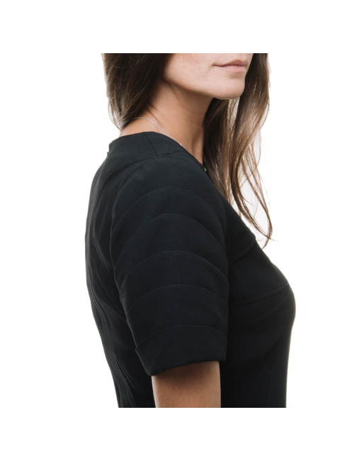 Robe CHRISTIAN DIOR  T 38  crêpe georgette noire 