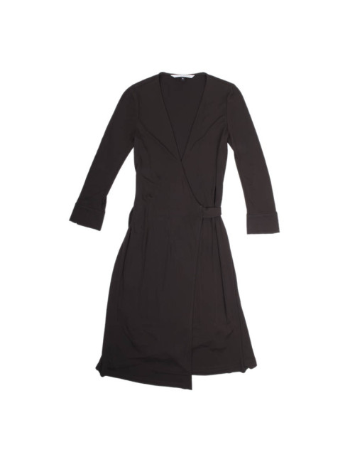 Robe DIANE Von FURSTENBERG T36 FR jersey marron