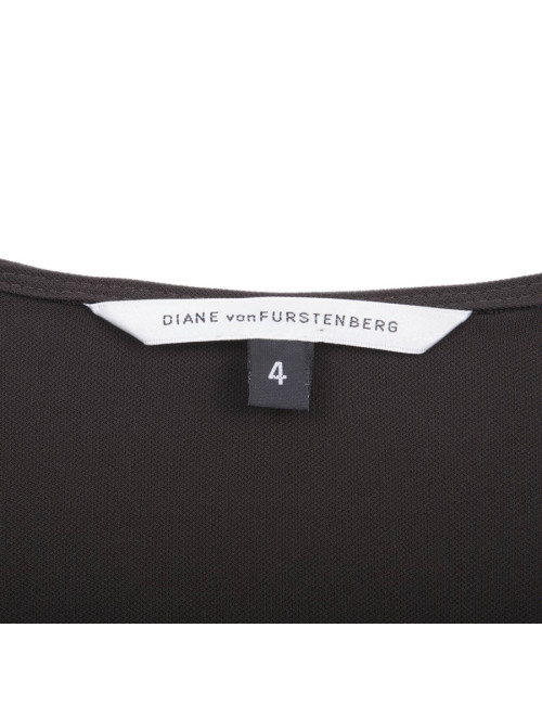Robe DIANE Von FURSTENBERG T36 FR jersey marron