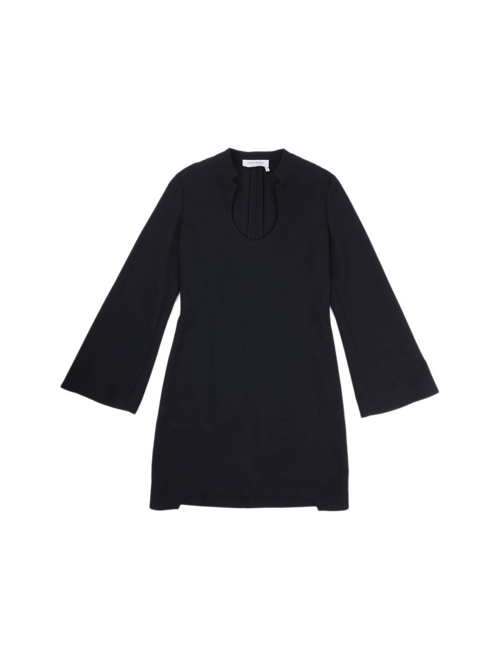 Robe YVES SAINT LAURENT T 38 laine noire