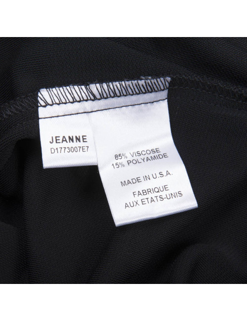 Robe DIANE Von FURSTENBERG T 36 FR jersey noire