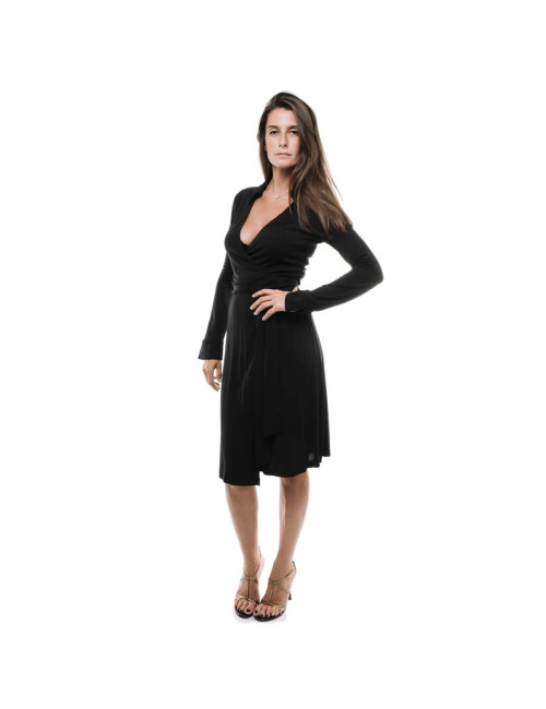 Robe DIANE Von FURSTENBERG T 4 US jersey noire