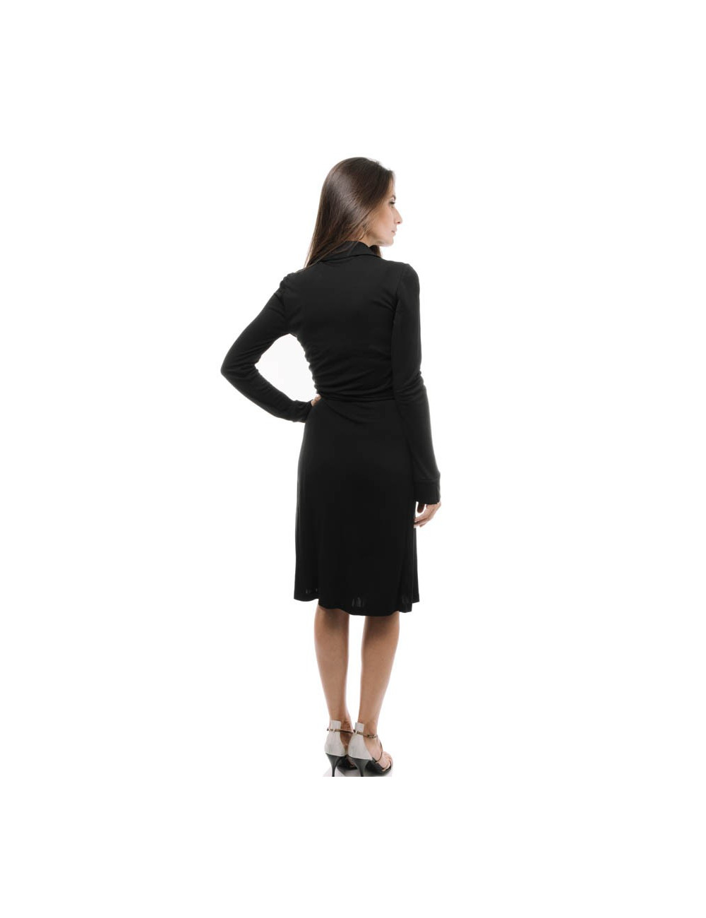 Robe DIANE Von FURSTENBERG T 36 FR jersey noire