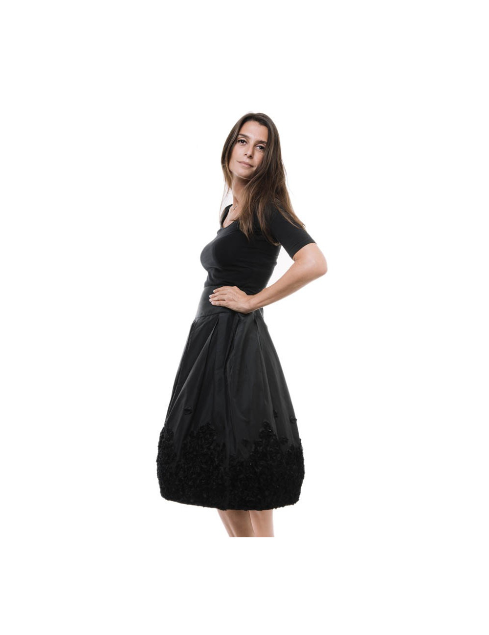 Jupe NICOLE FARHI T36