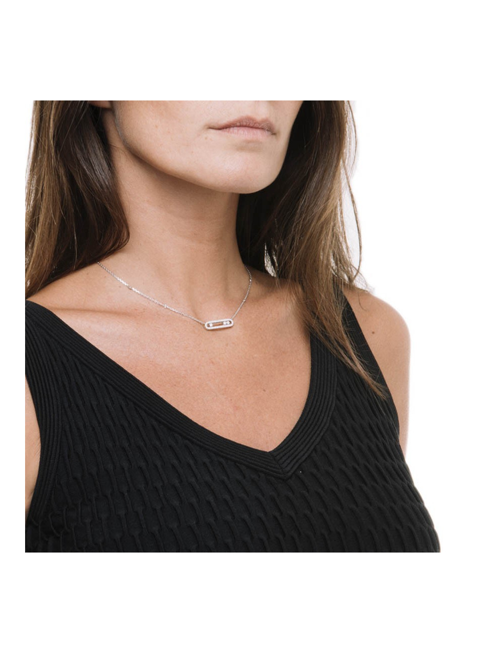 Robe ALAIA T 36 sans manches noire