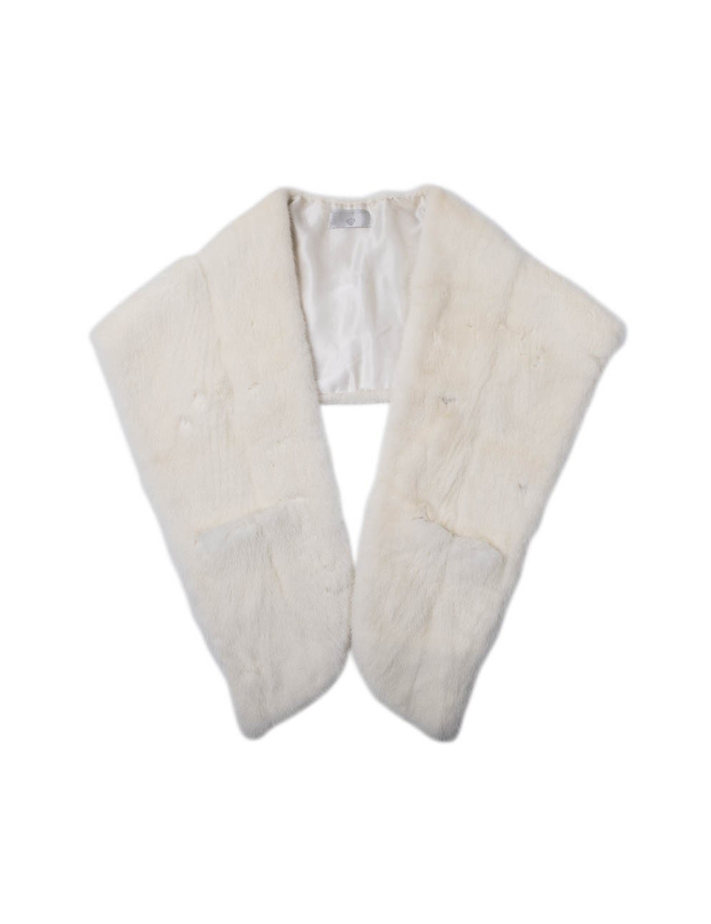 Etole en vison blanc CELESTINA AGOSTINO