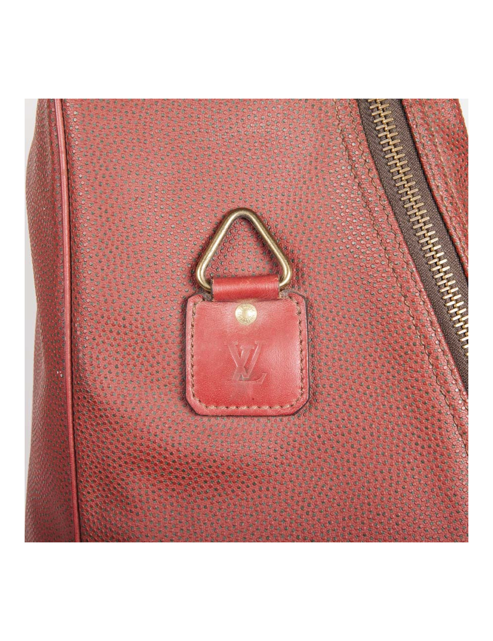 LOUIS VUITTON Suitcase AMERICA'S CUP Edition in Red Canvas