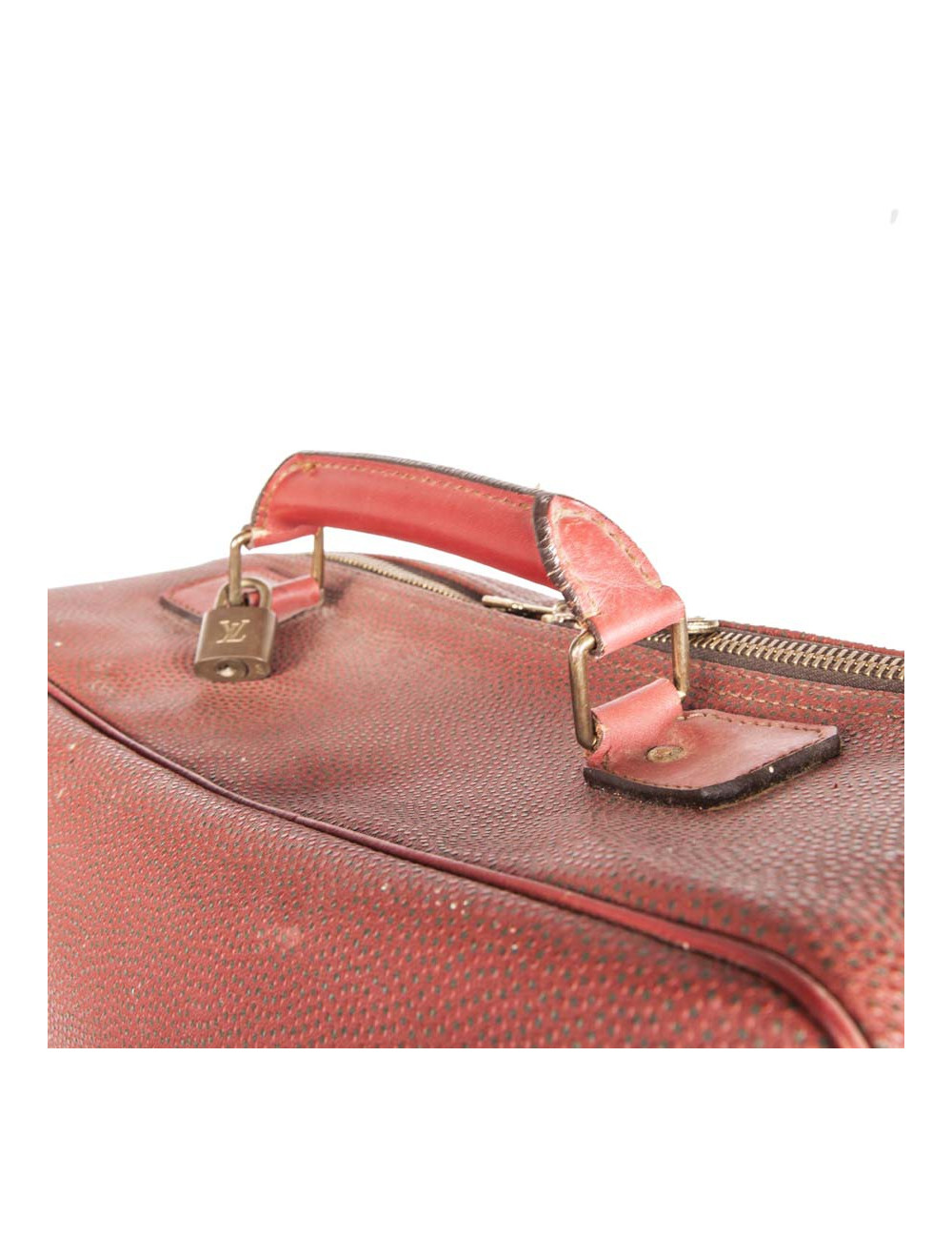 LOUIS VUITTON Suitcase AMERICA'S CUP Edition in Red Canvas