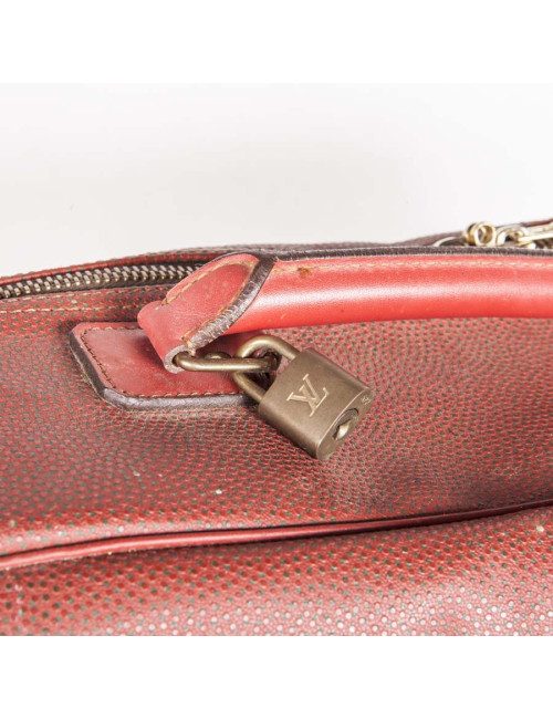 LOUIS VUITTON Suitcase AMERICA'S CUP Edition in Red Canvas