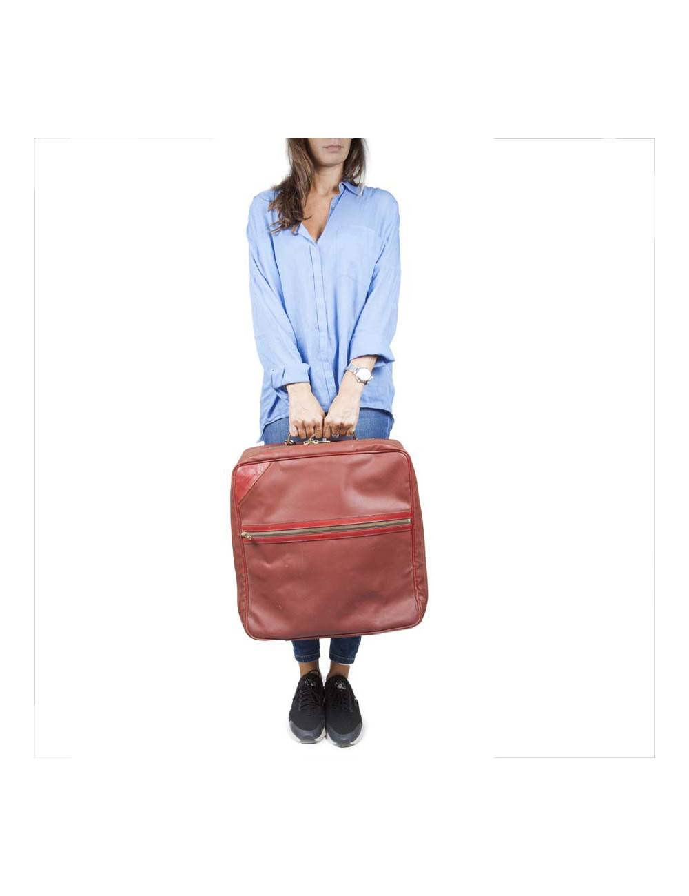 Valise souple  LOUIS VUITTON vintage CUP 1987