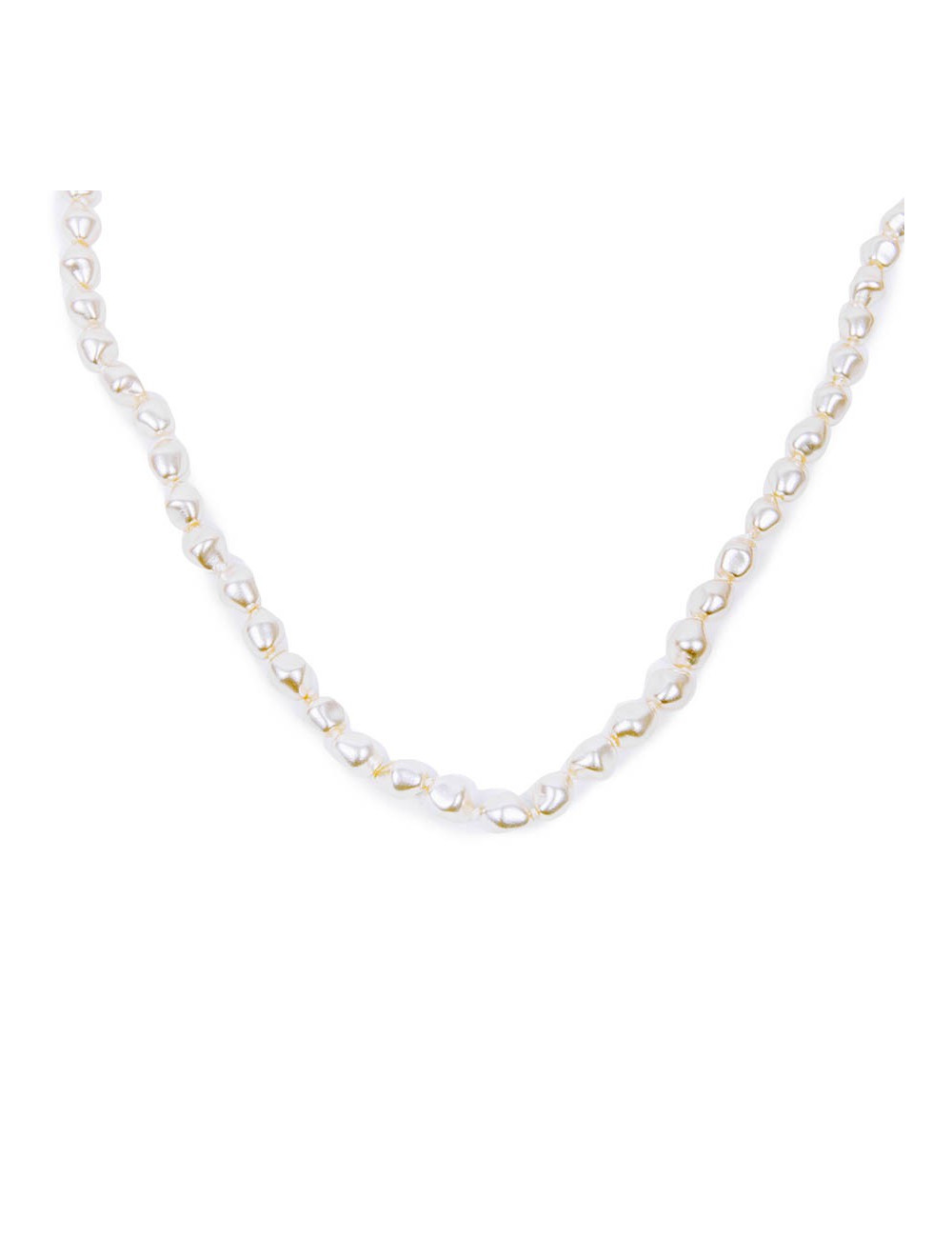 Sautoir MARGUERITE DE VALOIS en perles baroques nacrées