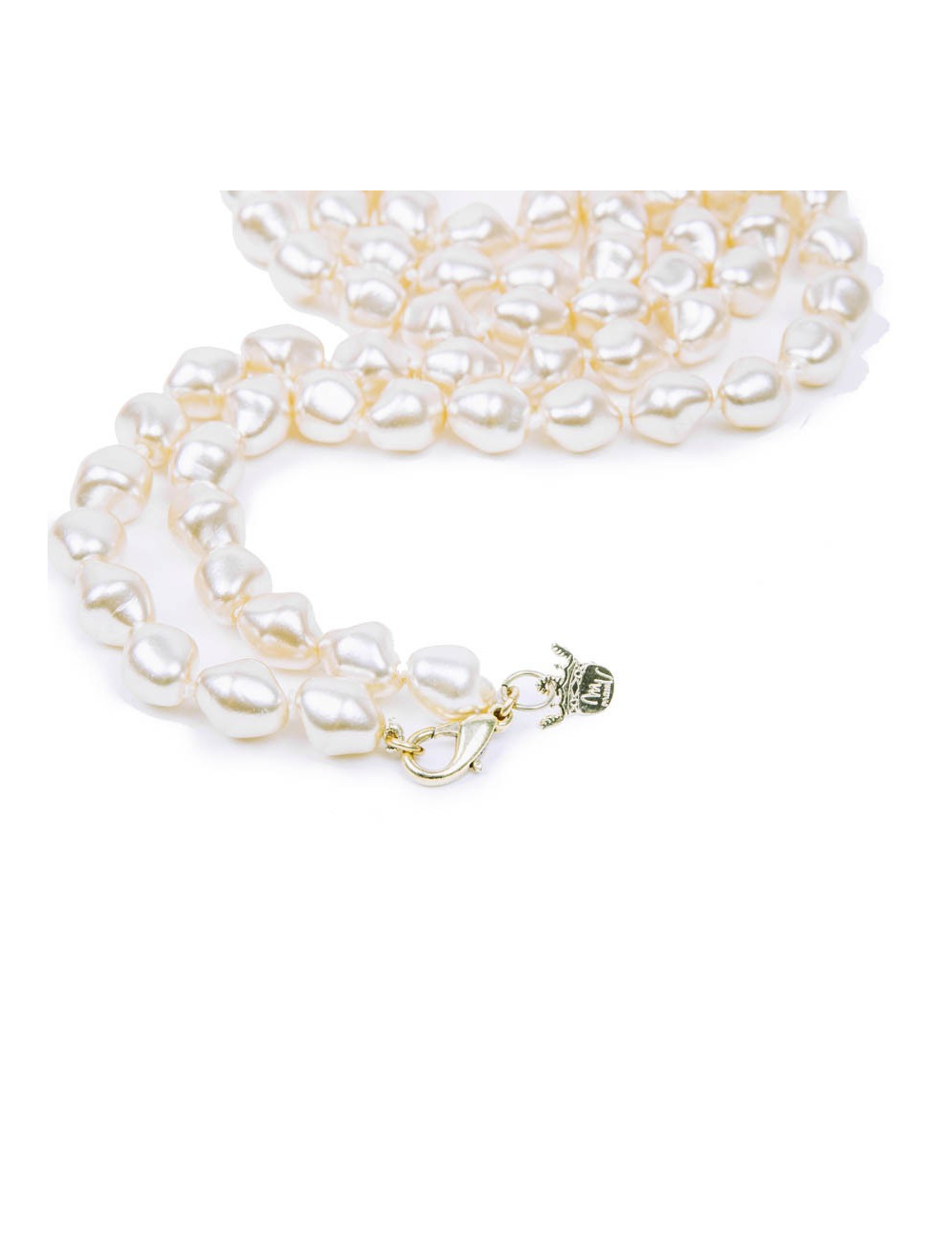 Sautoir MARGUERITE DE VALOIS en perles baroques nacrées