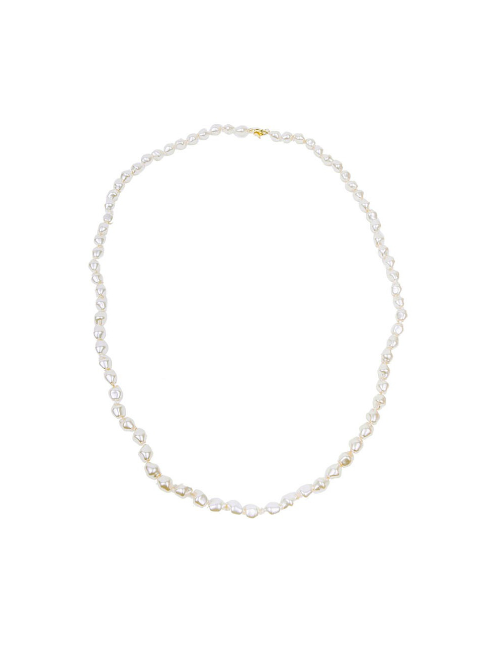 Sautoir MARGUERITE DE VALOIS en perles baroques nacrées