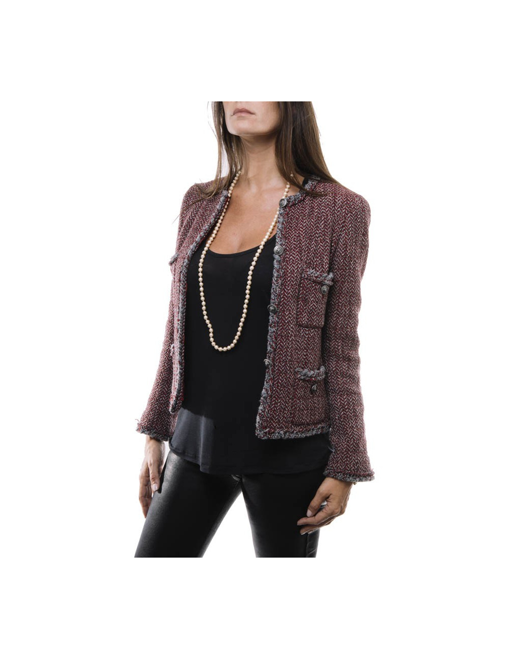 Sautoir MARGUERITE DE VALOIS en perles baroques nacrées