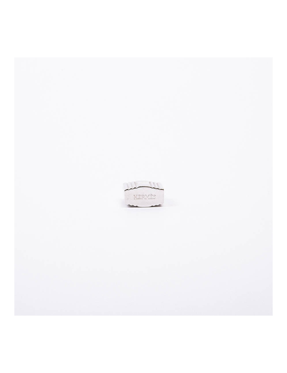 Cadenas HERMES métal argent