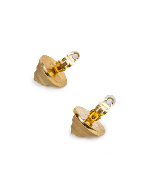 Boucles d'oreille clips LANVIN  vintage