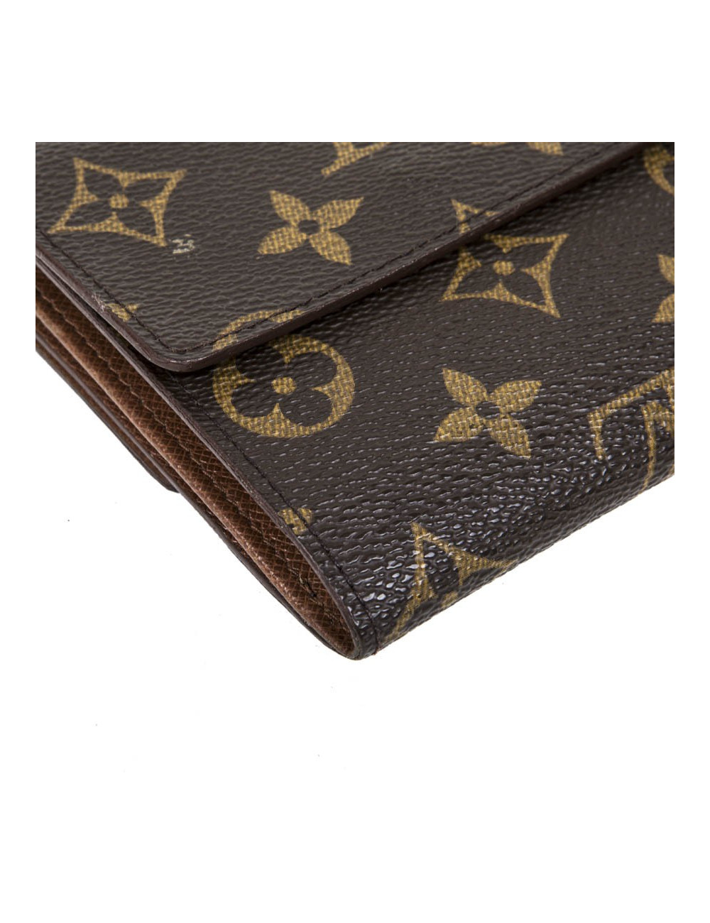 LOUIS VUITTON wallet in brown monogram coated canvas