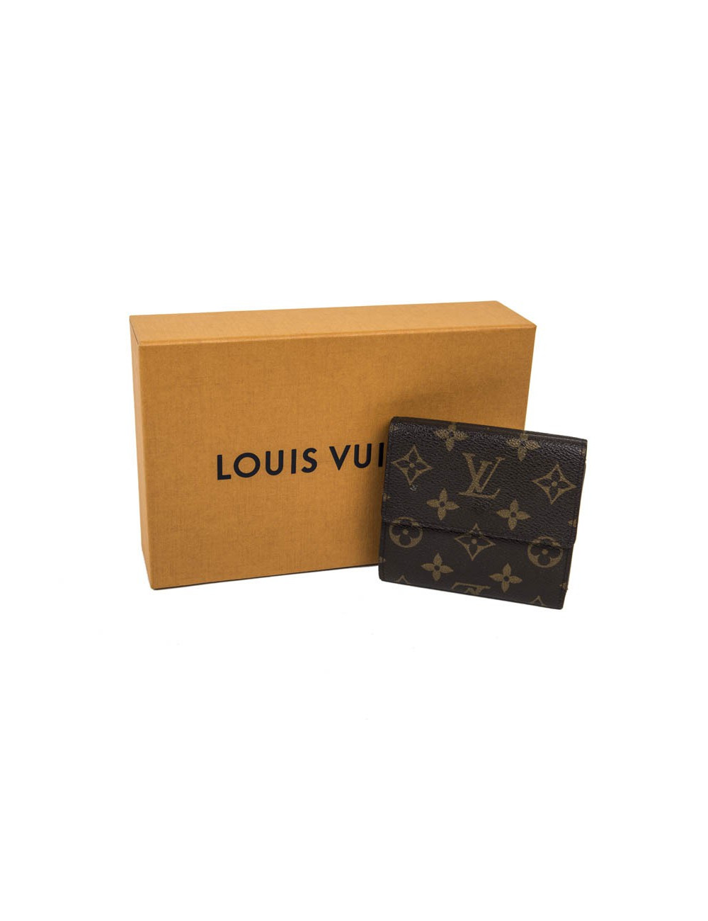 Porte monnaie LOUIS VUITTON en toile enduite monogram 