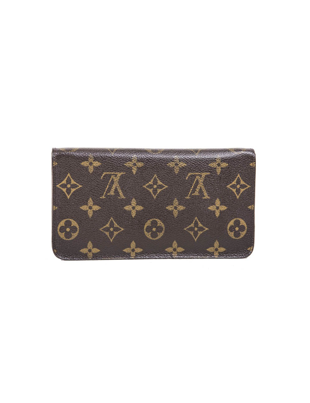  LOUIS VUITTON wallet in monogram coated canvas