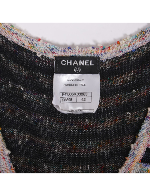 Robe CHANEL T    sans manche 