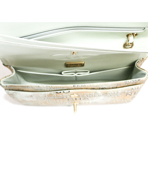 Sac CHANEL Timeless 'Coco' doré Collection 2015