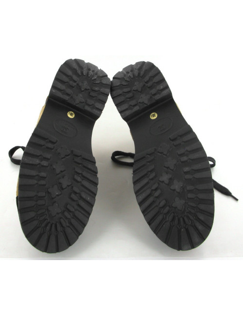 Basket CHANEL bicolores noir et beige