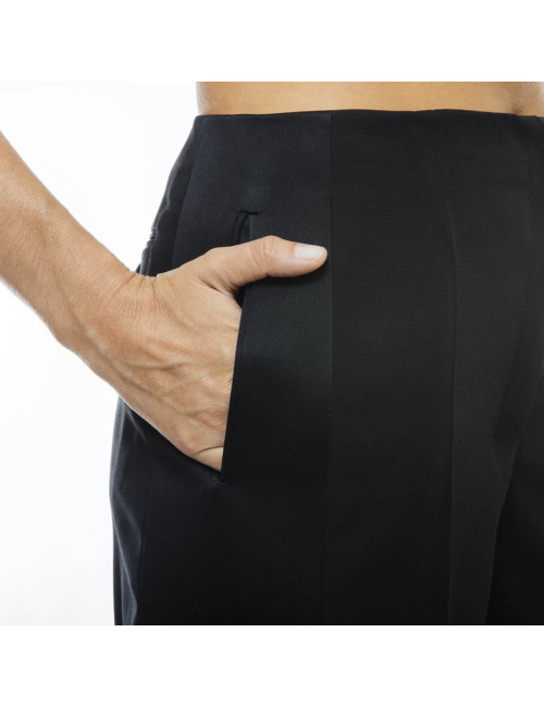 Pantalon YVES SAINT LAURENT T38fr noir 