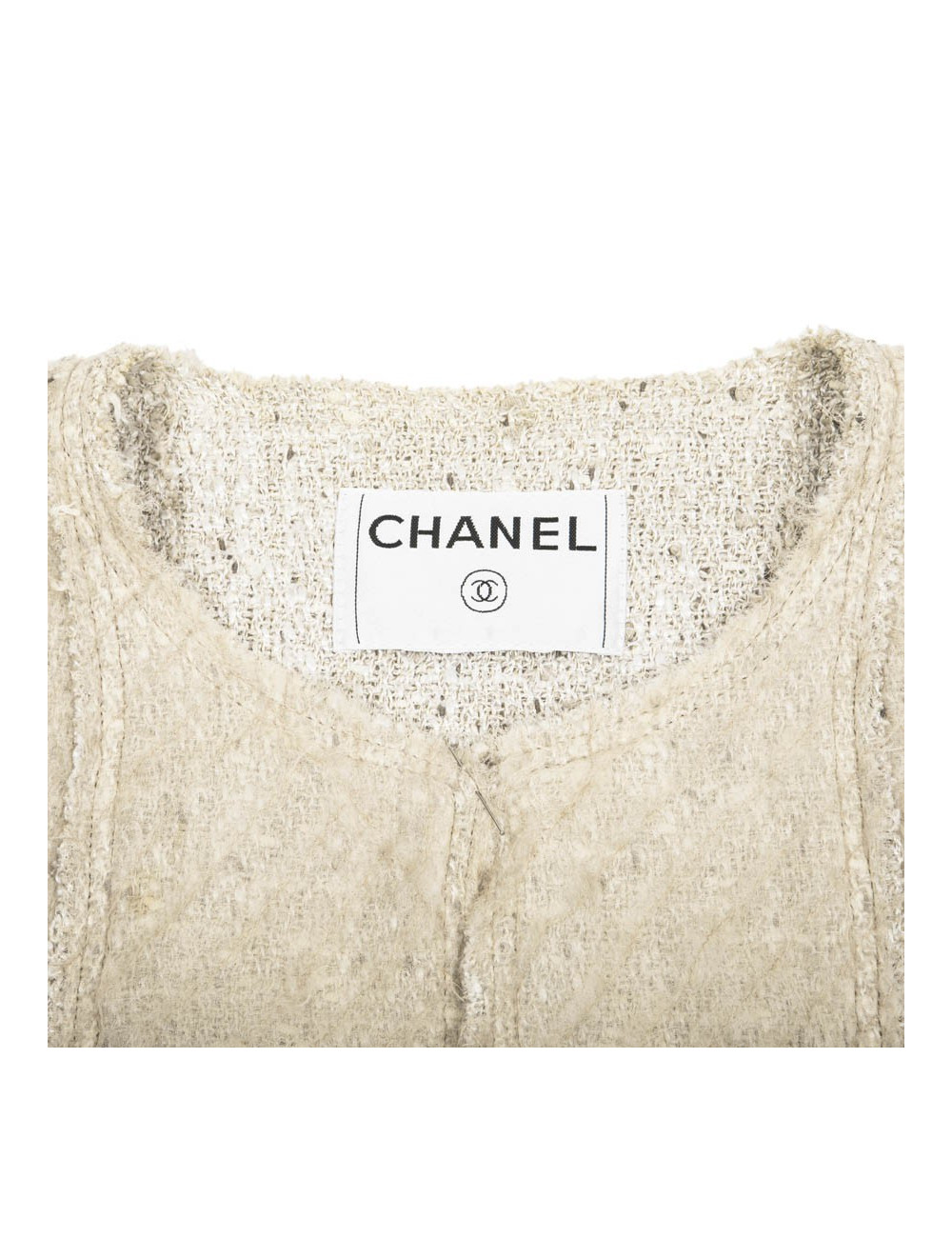  Veste CHANEL T38  Beige 