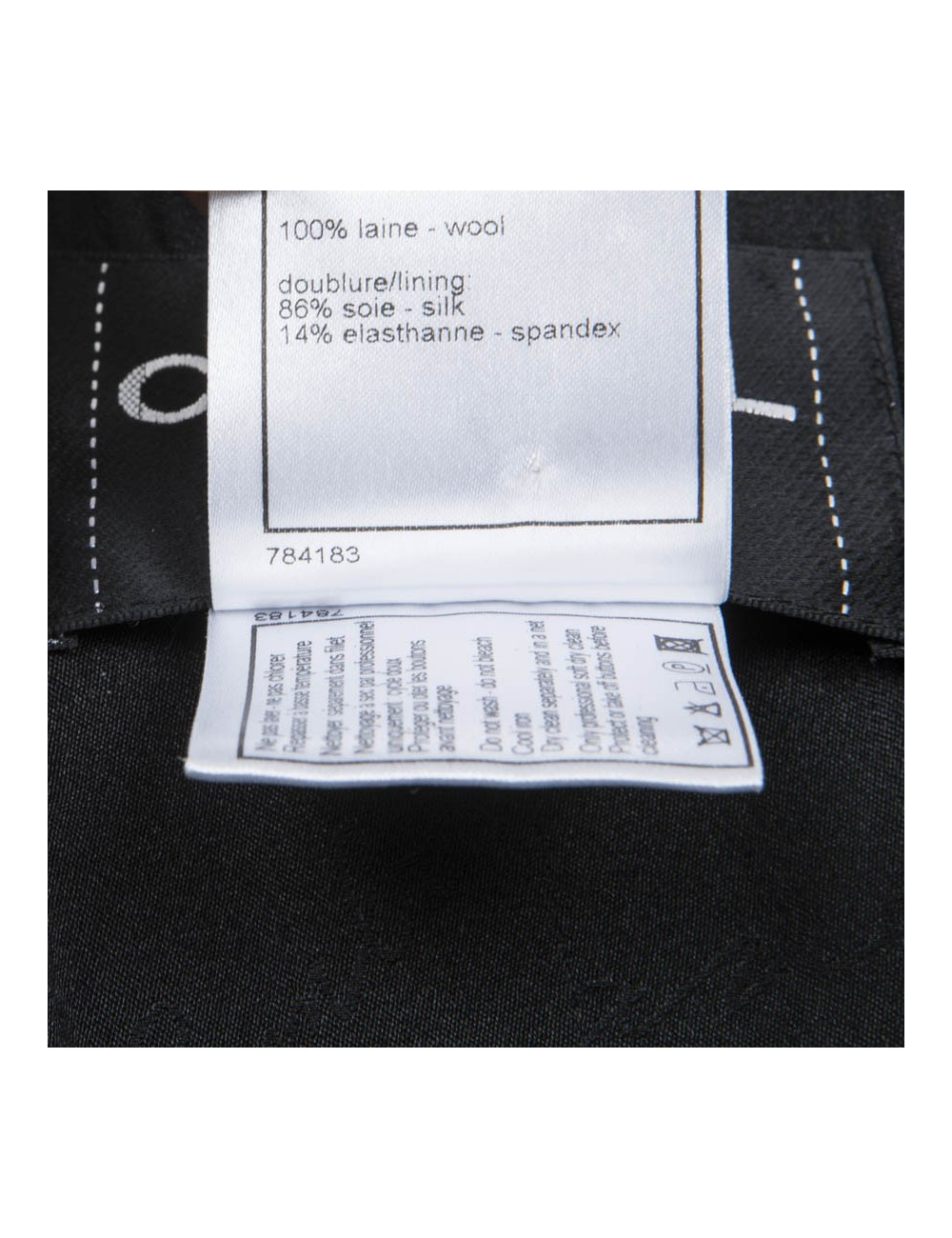 Veste CHANEL noire t 42