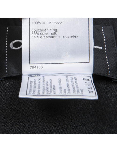 Veste CHANEL noire t 42
