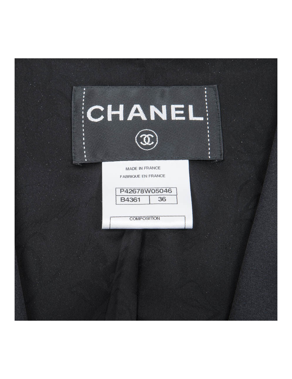 Veste CHANEL T 36 sans manches 