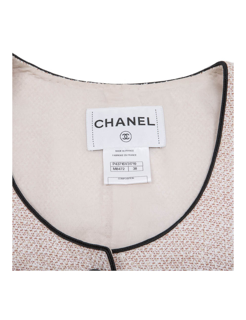 Veste Chanel "Les fonds marins" t 36