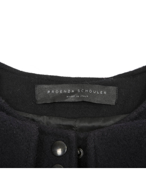 Manteau PROENZA SCHOULER T4 US bleu marine 