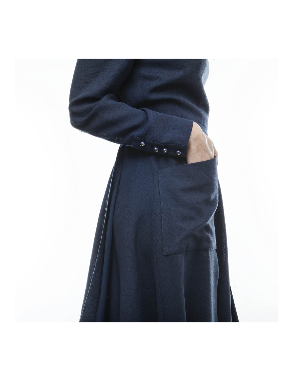 Robe CHANEL T 38 FR bleue